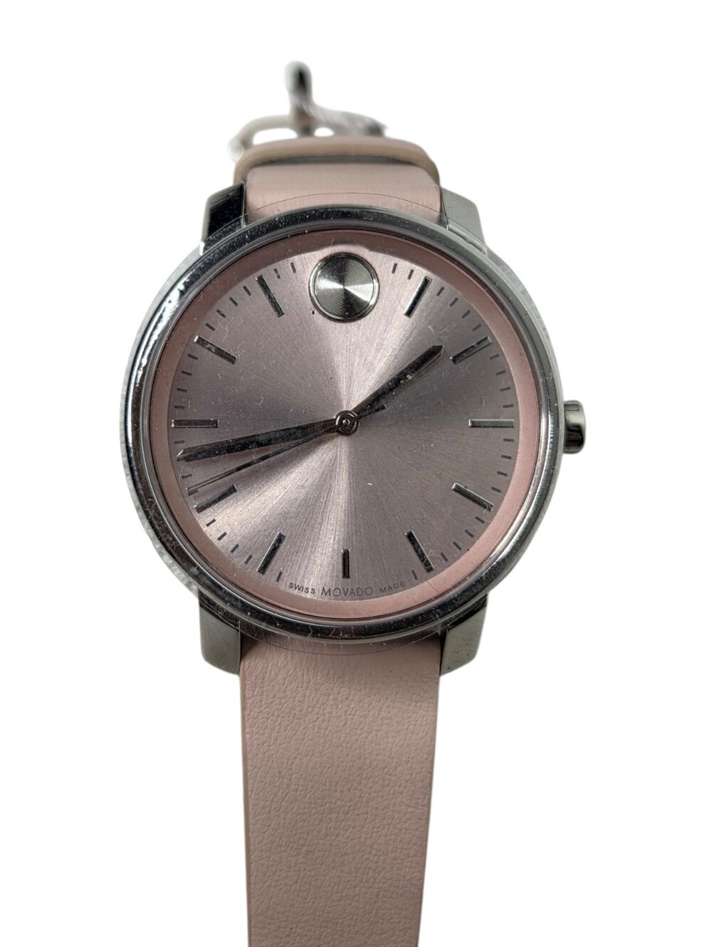 Movado Bold Access Pink Leather Strap Watch, 34mm - Picture 5 of 12